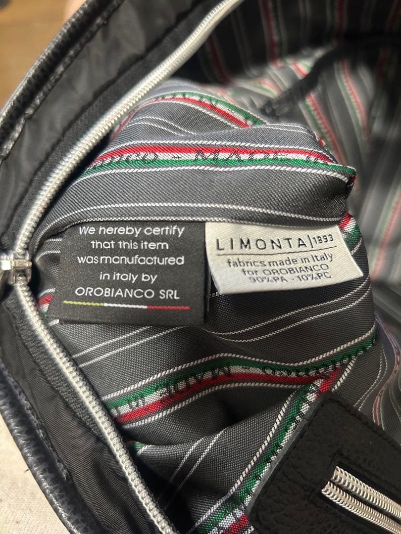 【美品】オロビアンコ　3wayバッグ ブリーフケース ABBATE ブラック