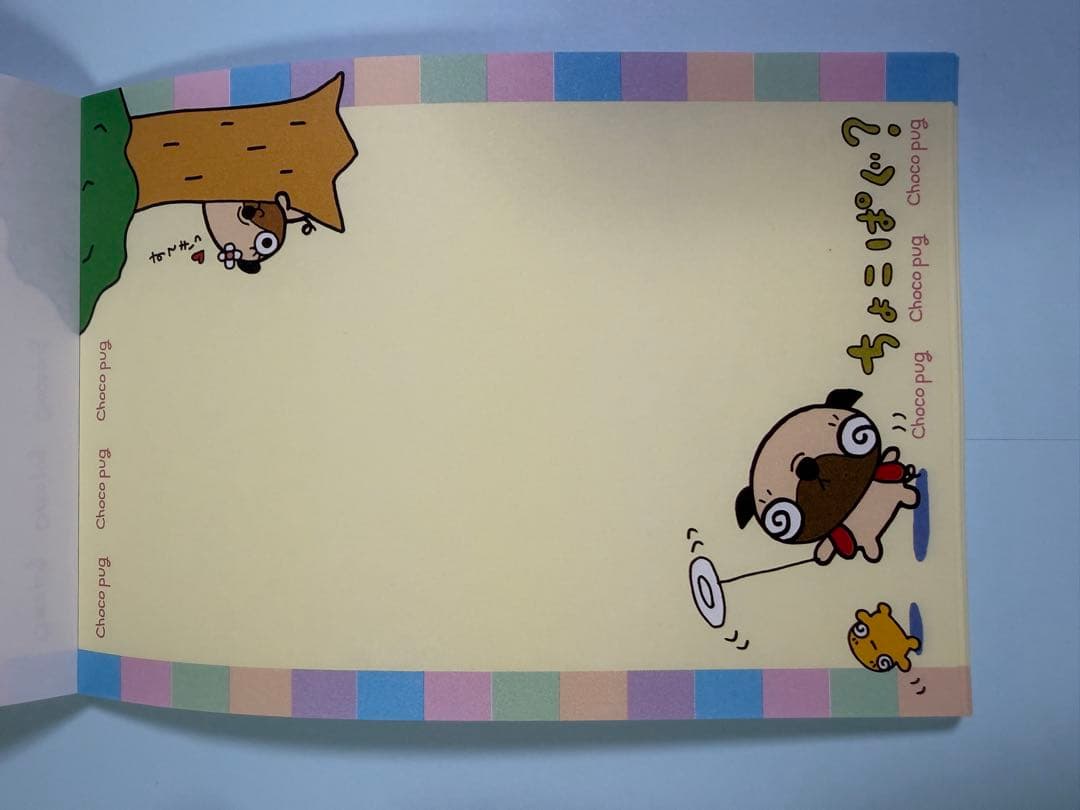 平成レトロ ちょこぱぐ？ ぱぐ メモ帳 当時物 希少 レア 犬