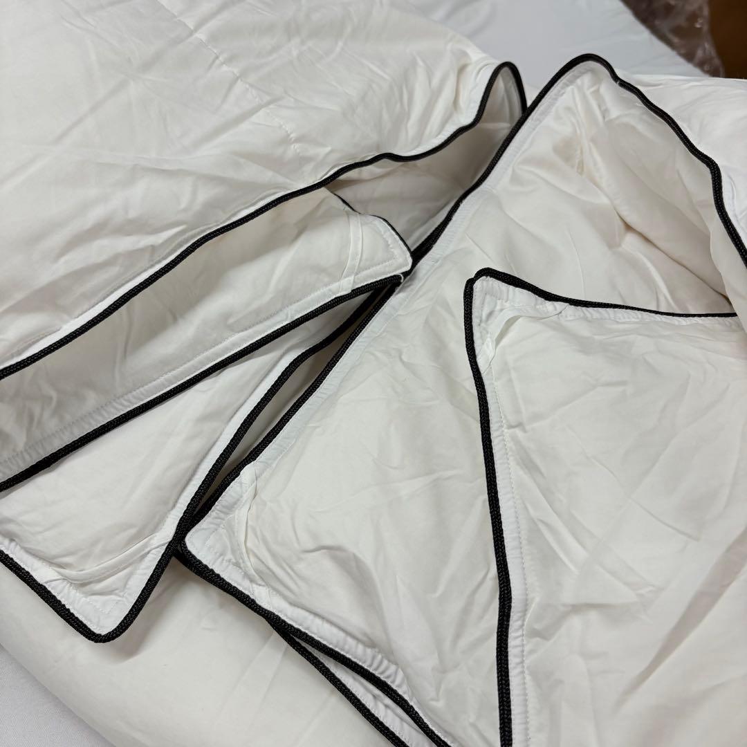 19開封済み　羽毛布団　150x210cm シングル　掛け布団　100％羽毛