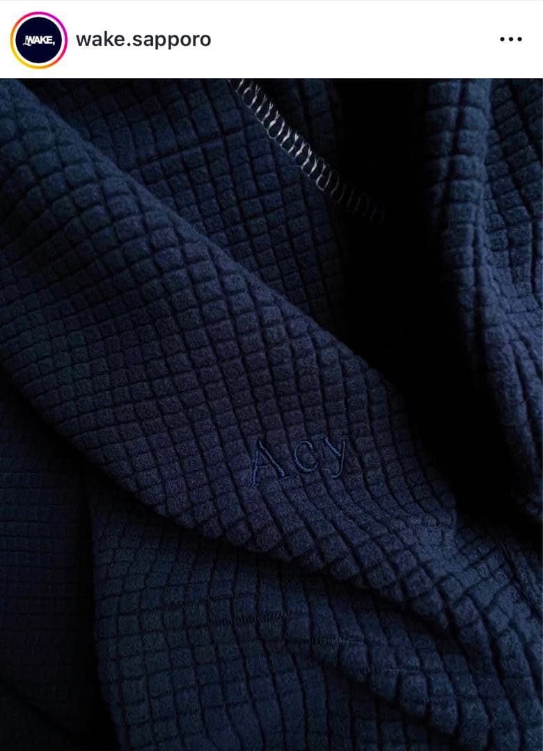 【wake sapporo】Acy for WAKE FLEECE セットアップ
