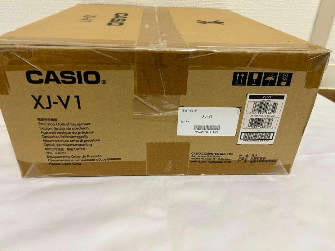 新品未開封 カシオ レーザー＆LED プロジェクター XJ-V1