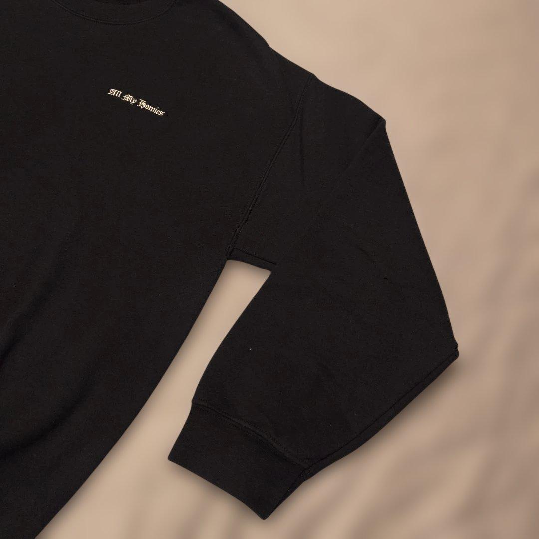 希少 初期 限定 All My Homies ロゴ刺繍 クルーネック スウェット