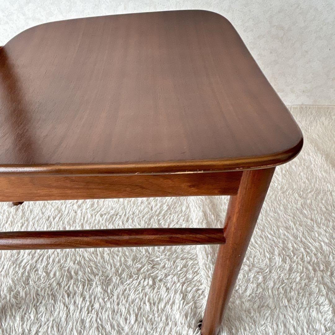 美品】無印良品 MUJI ダイニング ラウンドチェア ウォールナット 北欧風