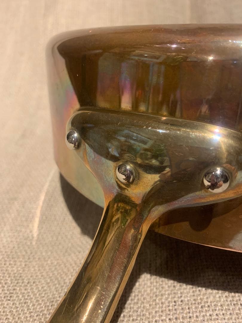 Mauviel ムヴィエール カパーイノックス ソテーパン 24cm プロ用