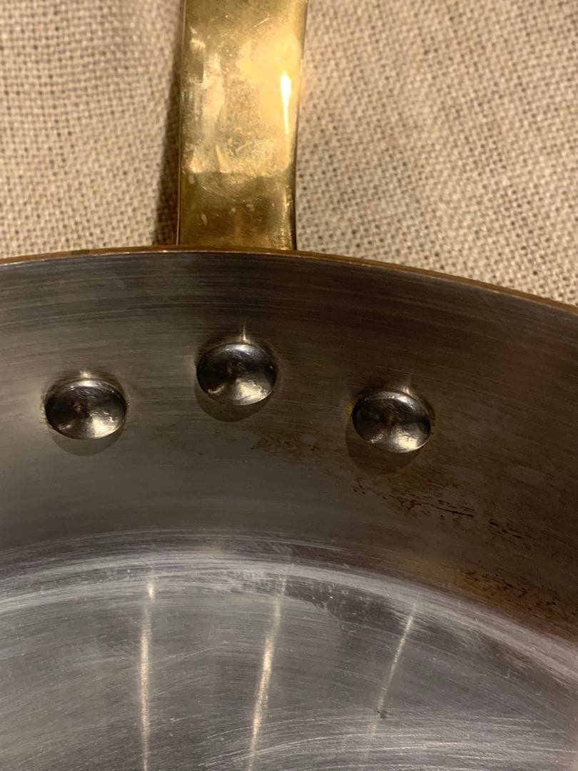 Mauviel ムヴィエール カパーイノックス ソテーパン 24cm プロ用