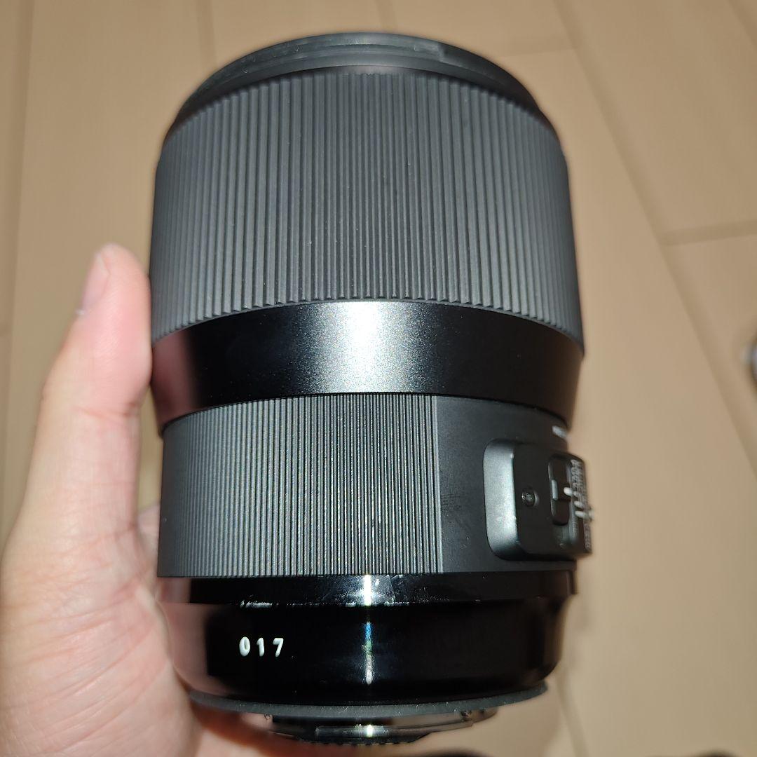 m*n様 SIGMA EF135mm F1.8 CANON箱無し　pl、保護フィ