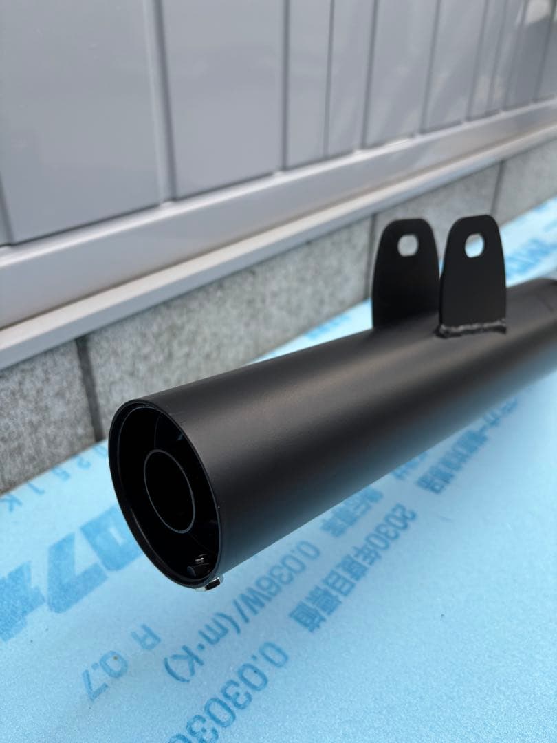 Z1 Z2 ショート管 マフラー カワサキ 集合管 ブラック