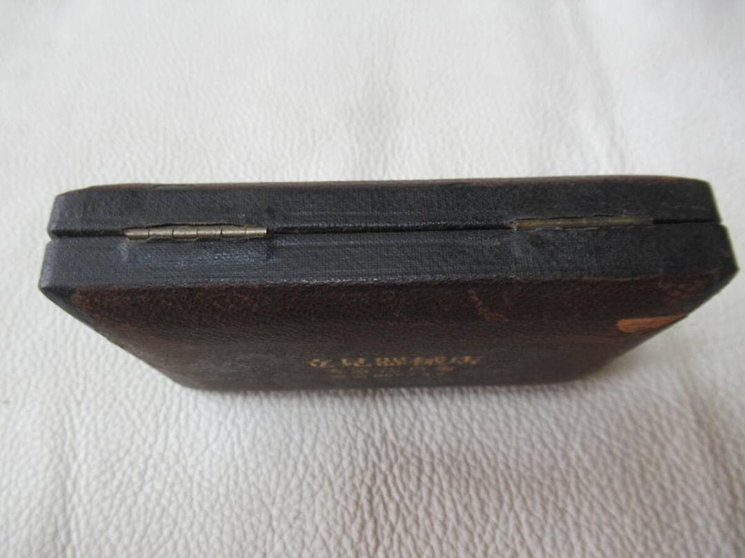 極希少美品 明治28年共箱付◆日本近代眼科の父 河本重治郎博士発明 検眼鏡セット