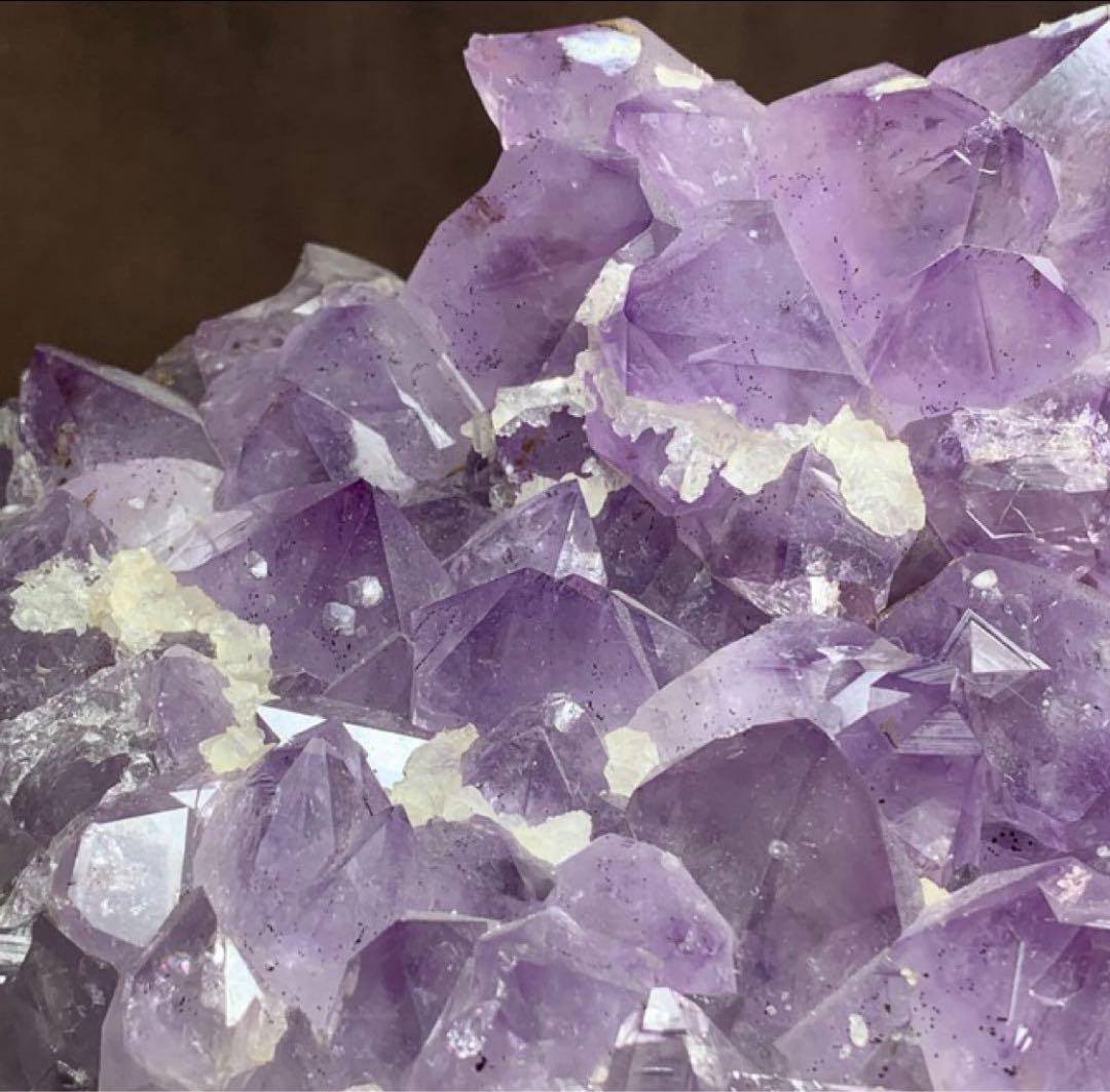ALLSALE☆ブラジル産☆ラベンダーアメジスト原石クラスター