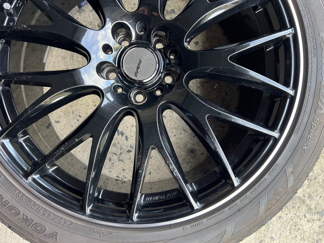 RAYS HOMURA 2×9 20インチ 8.5J +38 5H 114.3