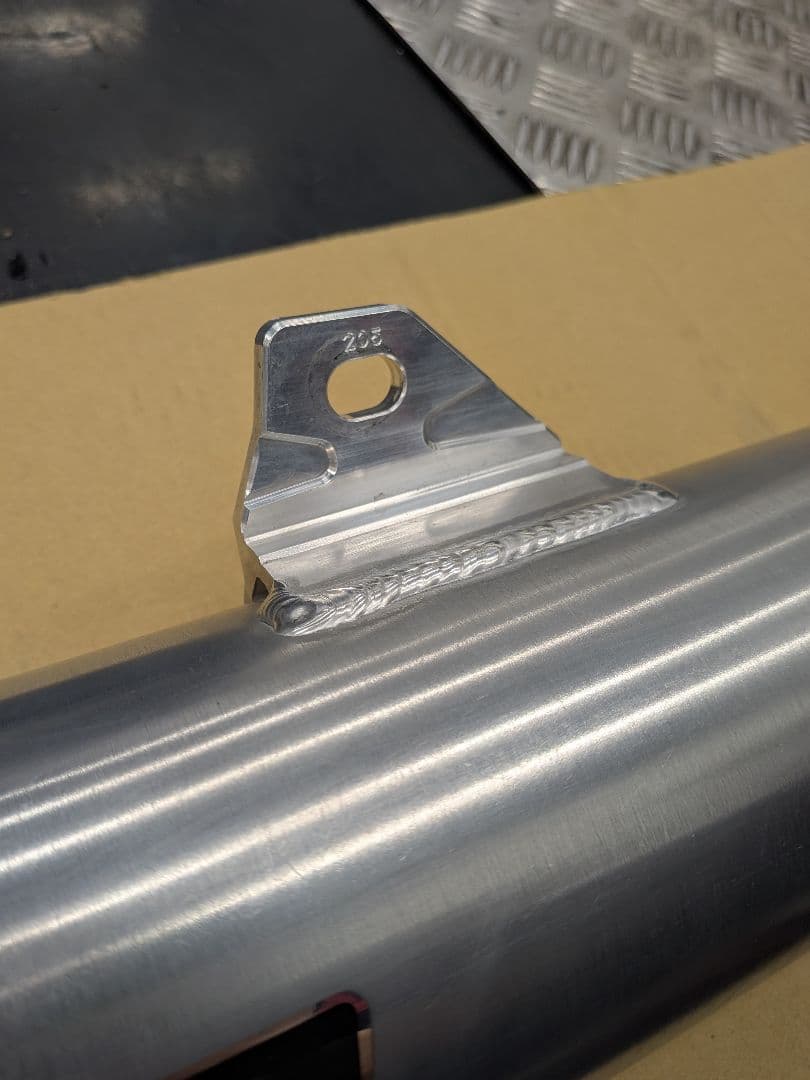 セロー250 DELTA バレル4 マフラー オプションバッフル付き