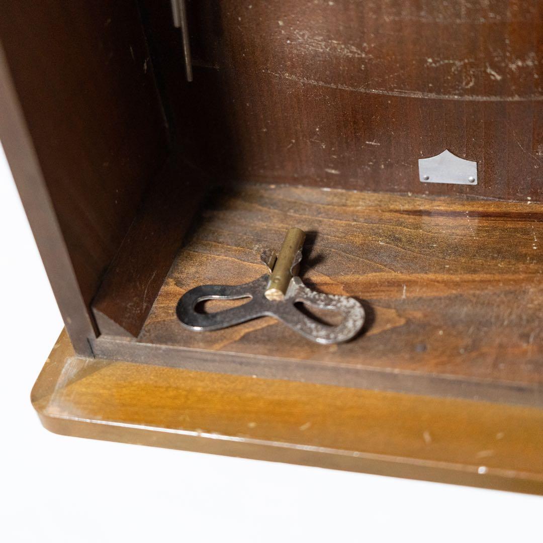 精工舎　柱時計　ボンボン時計　昭和　レトロ　オーバーホール済　動作品