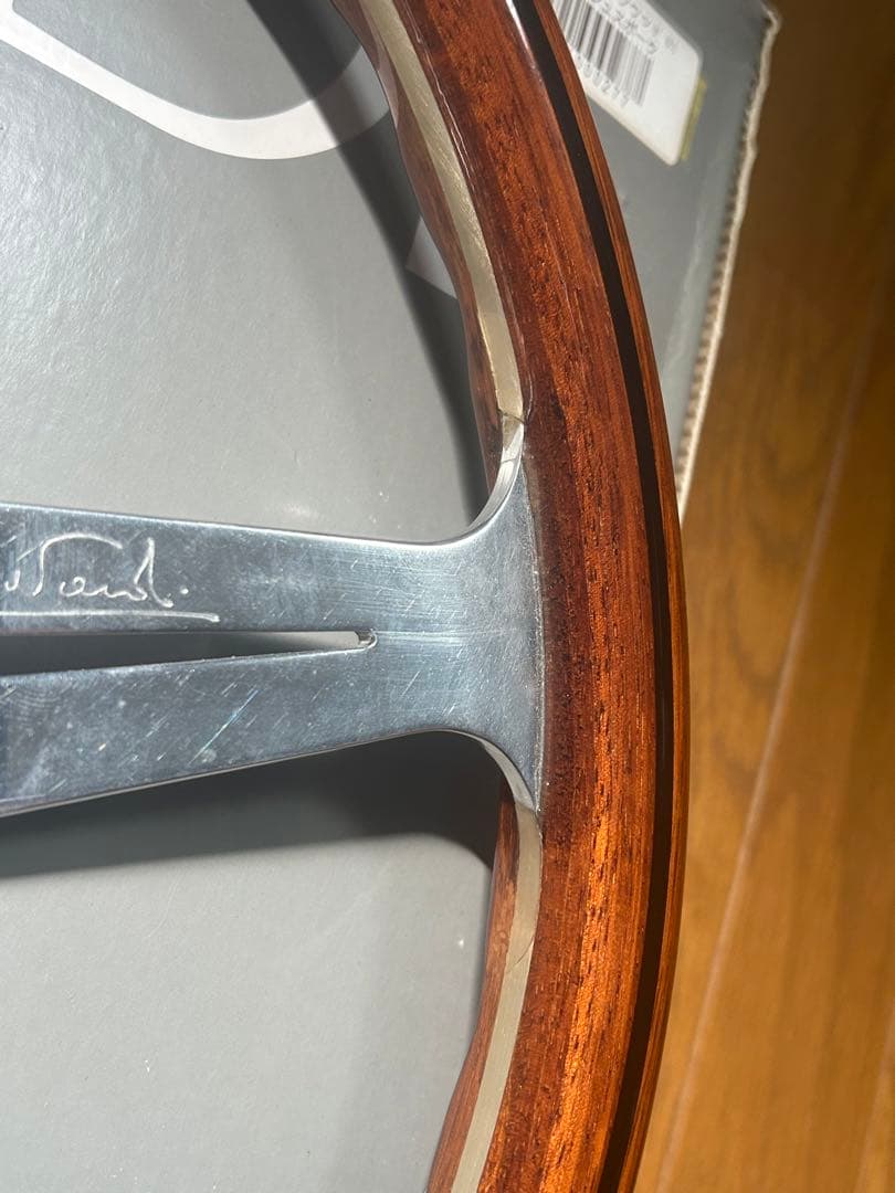 l*z様 ナルディー　NARDI ステアリング ウッド ホーンボタン付