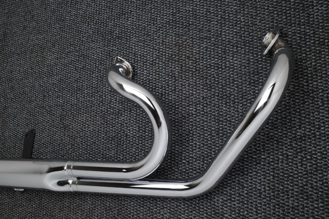 ドラッグスター250 ケンテック 極太スラッシュカット2IN1 マフラー 90Φ