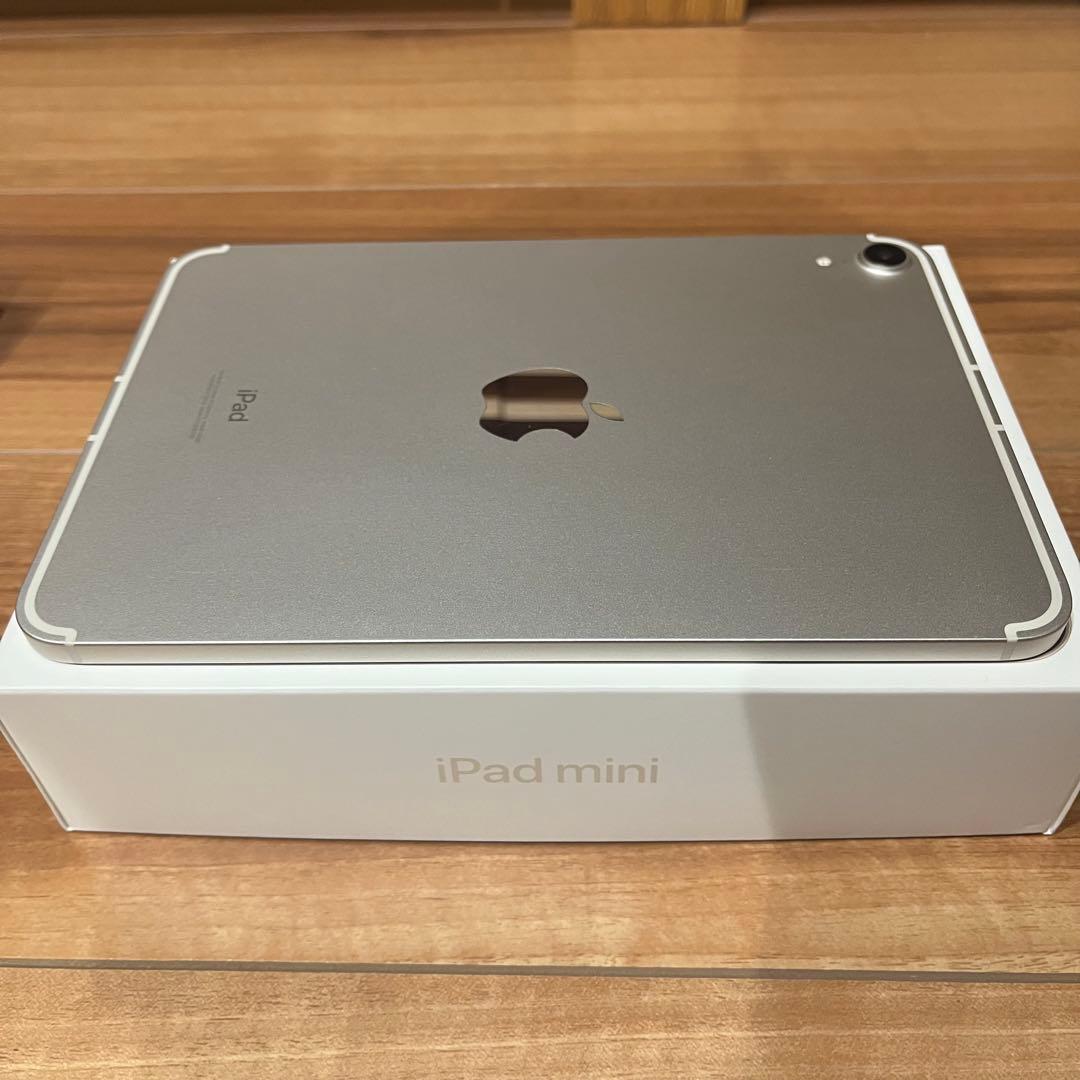 美品　iPad mini 第6世代 セルラーモデル 64GB スターライト
