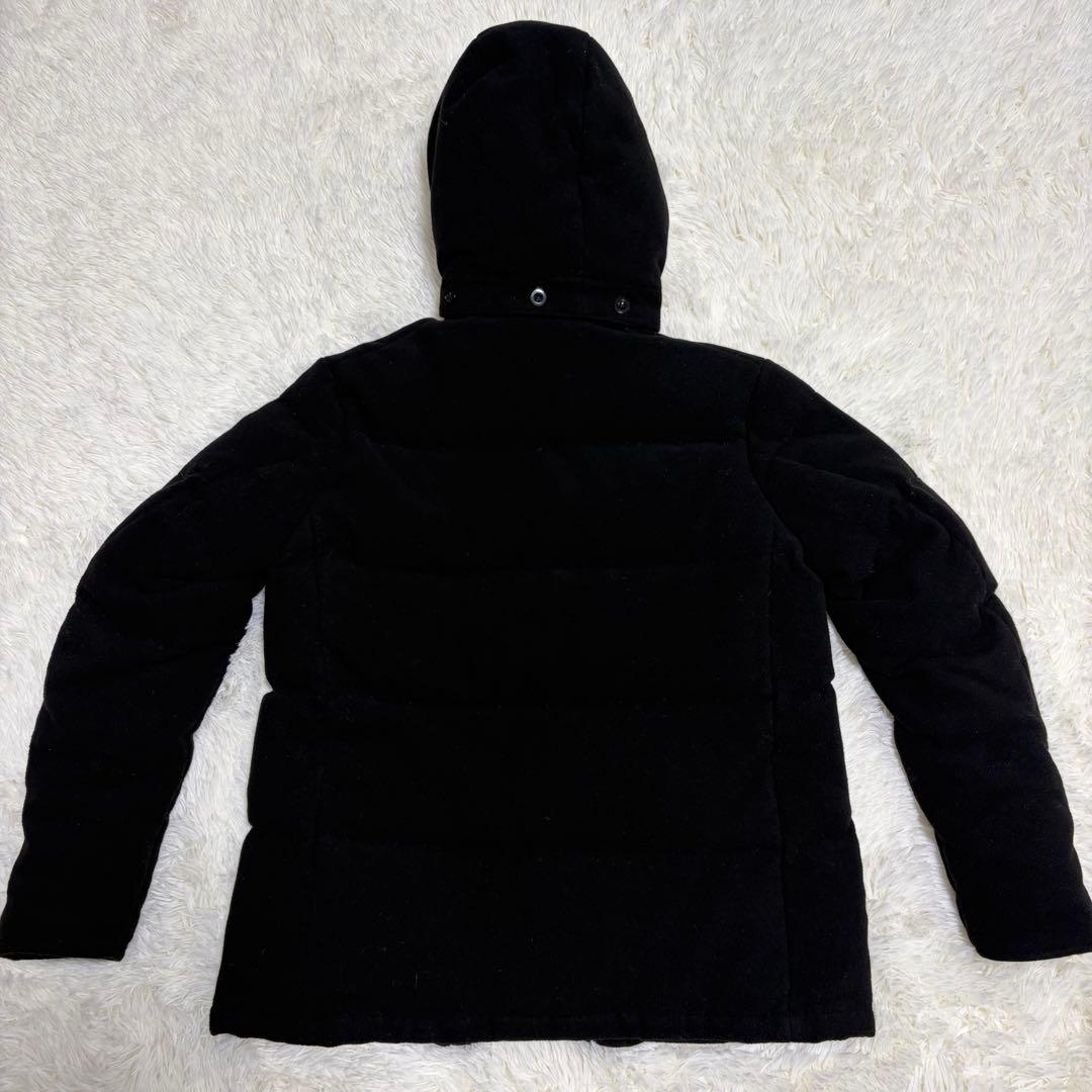 美品　DANTON BEAMS別注 ウールモッサダウン黒XL クリーニング済