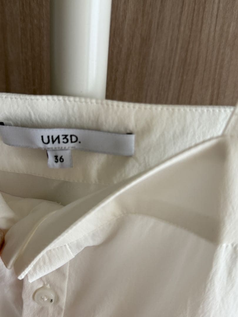 UN3D.WRAP SHIRT CAMISOLE ダブルラップシャツキャミソール