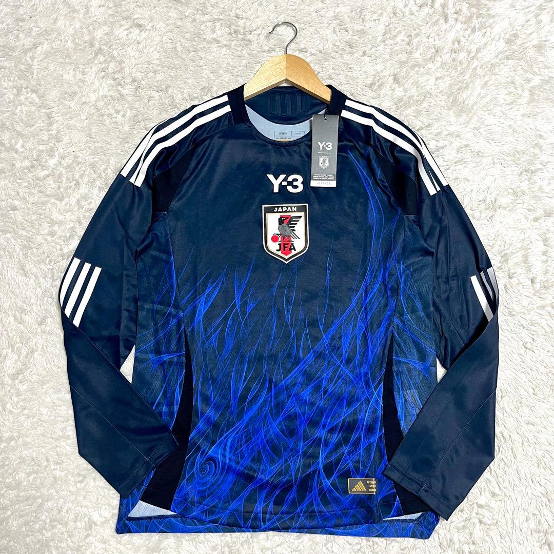 ✨新品✨Y-3 サッカー日本代表ユニフォーム オーセンティック 長袖 Mサイズ