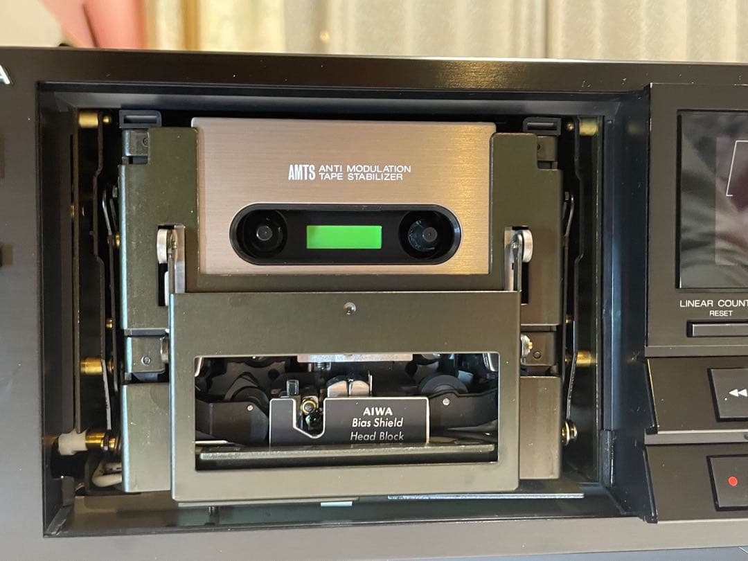 AIWA アイワ カセットデッキ EXCELIA XK-007 ジャンク