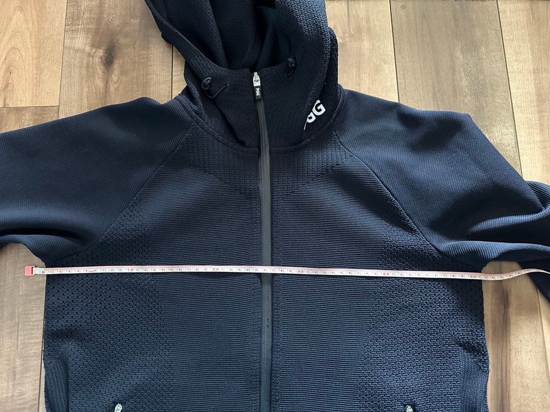 PEARLY GATES フルジップ フーディ ニットジャケット ネイビー 4