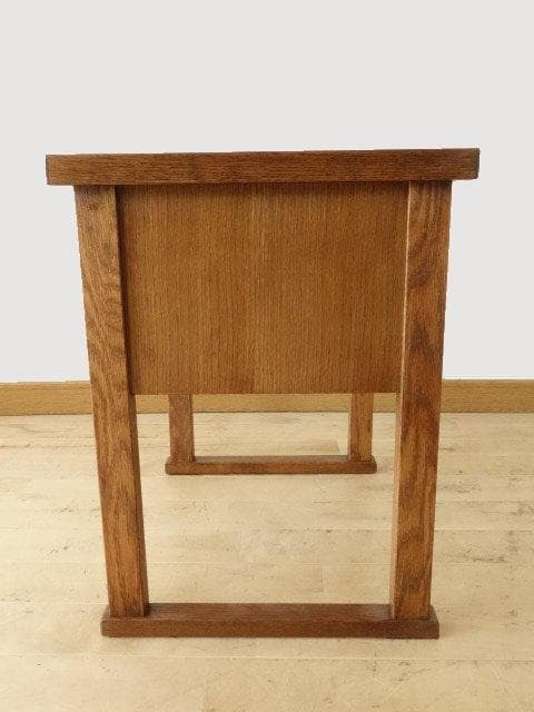 北海道手作り家具　ナラ（楢）材　マルチサイドテーブルUB　ミニデスク　Ｈ５２０