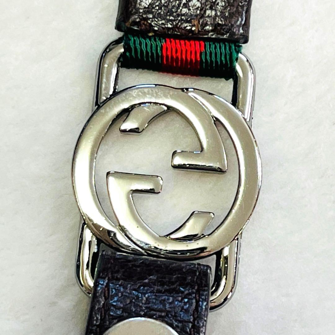 【良品】GUCCI グッチ シェリーライン ネックストラップ ストラップ