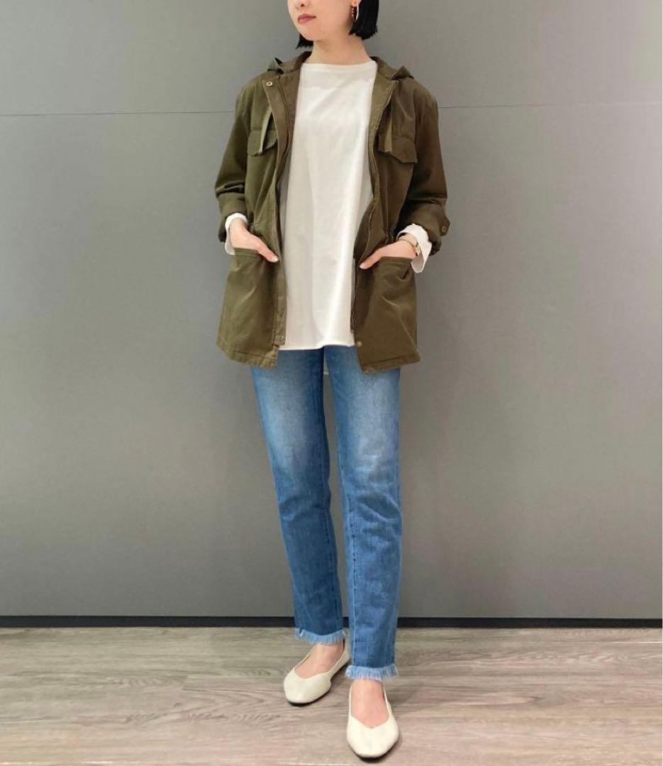 セオリーリュクス☆ミリタリーブルゾン38カーキ未使用