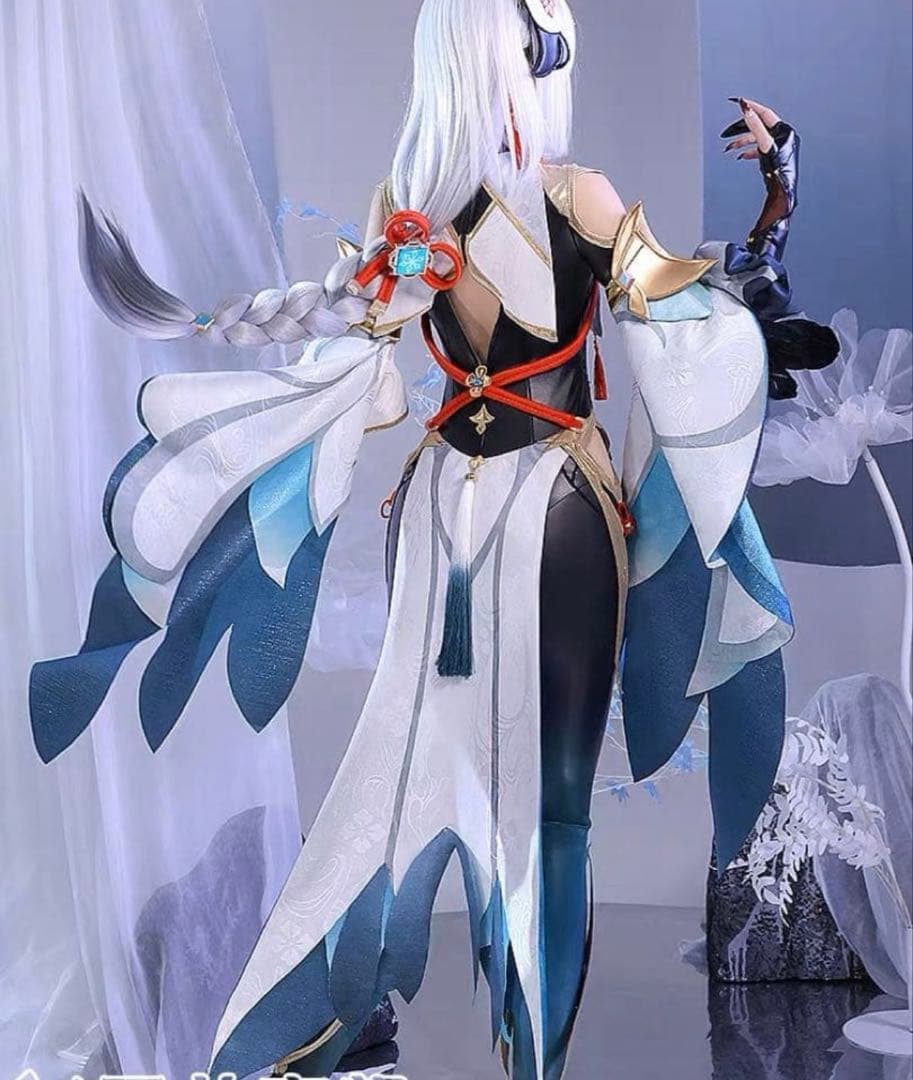 三分妄想 申鶴 フルセット 靴、武器つき Mサイズ