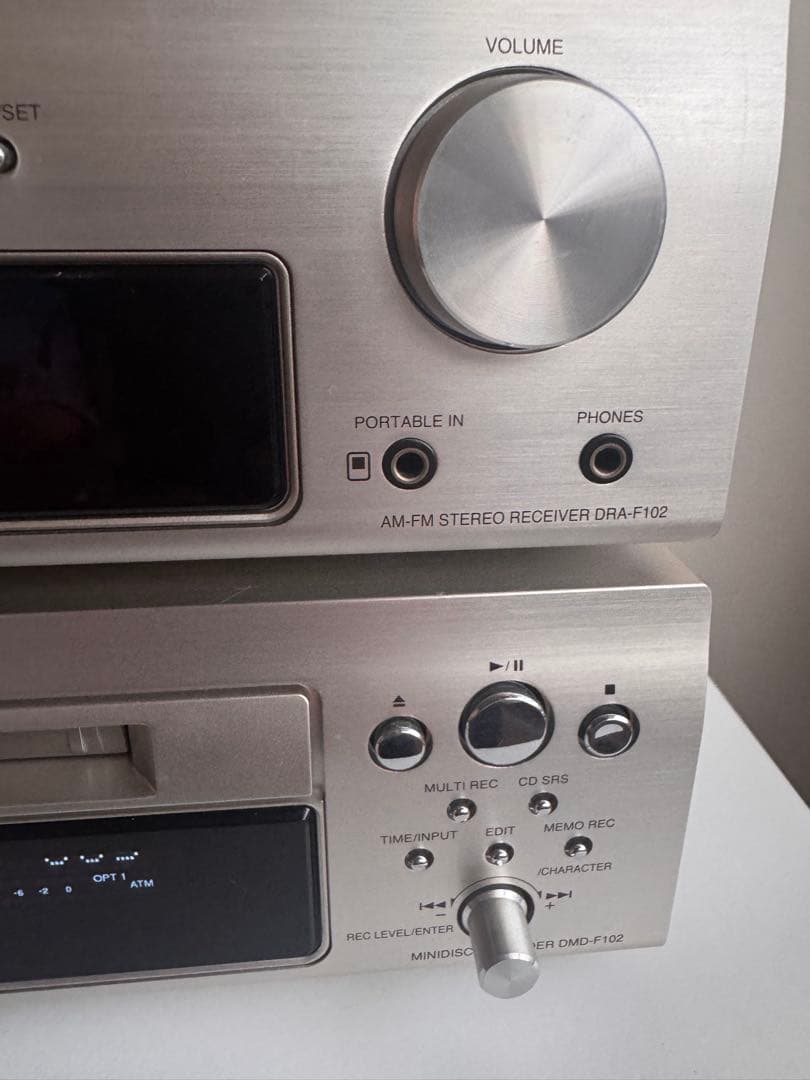 DENON CDプレーヤー デノン コンポ MD ミニコンポ チューナー