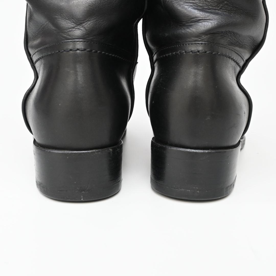 ■ □ 44882★冬 CHANEL シャネル ロングブーツ ココマーク