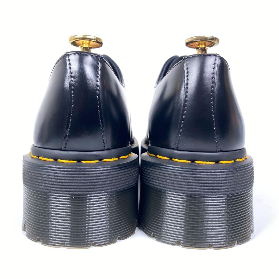 ドクターマーチン　1461 QUAD SQUARED　超厚底スクエアトゥ3ホール