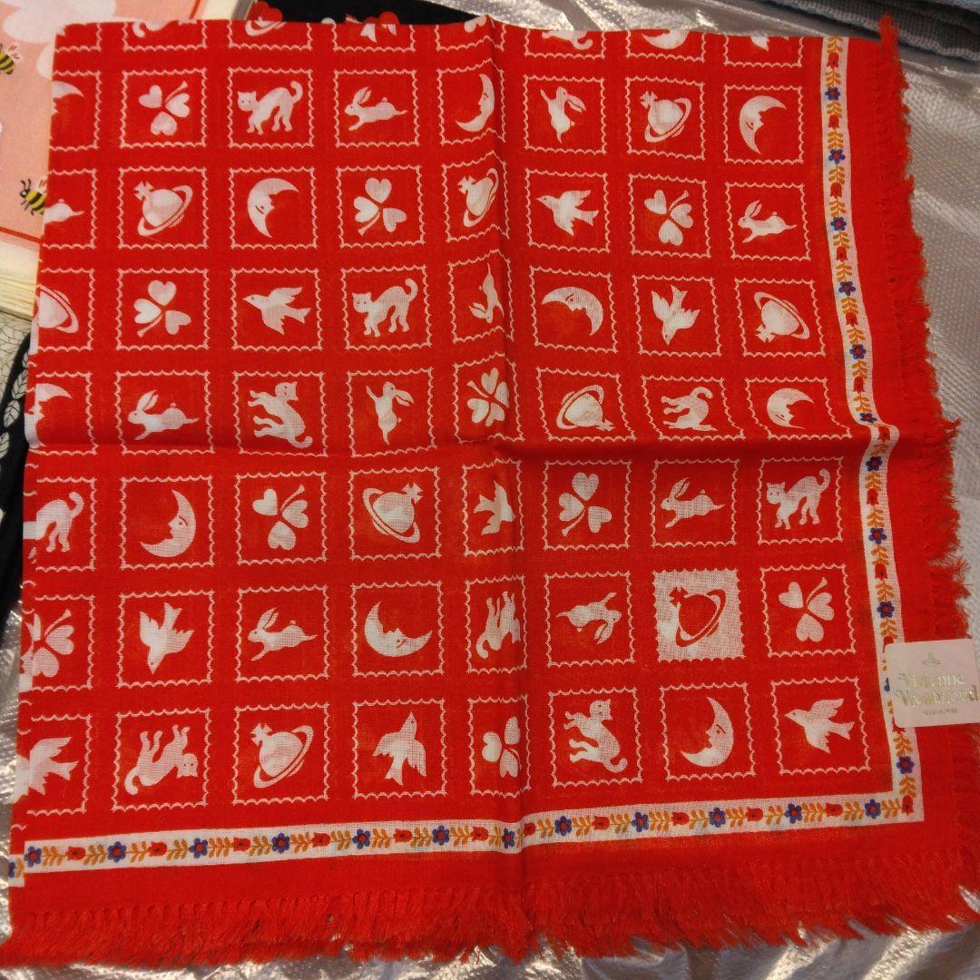 【新品未使用】Vivienne Westwood ハンカチ４枚セット