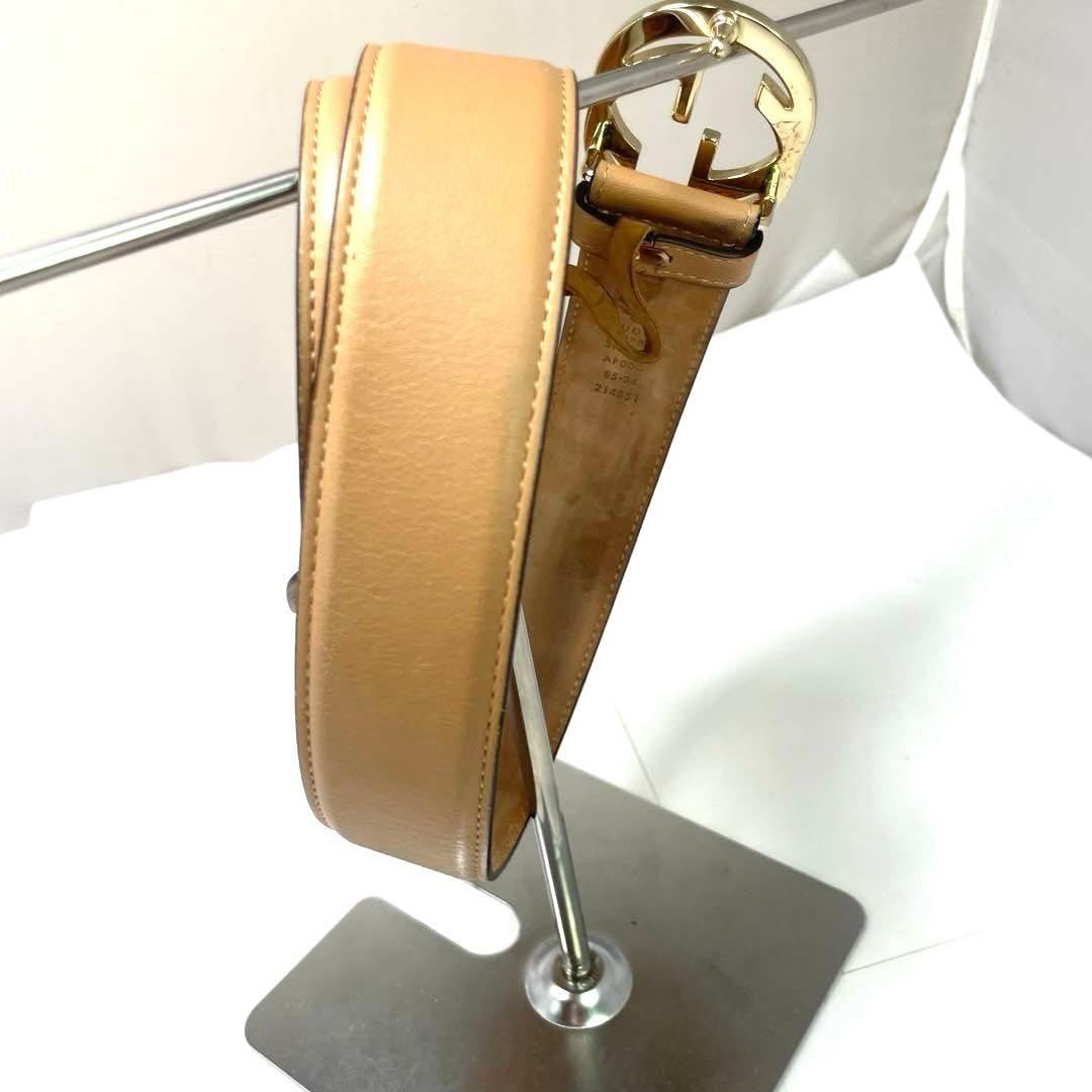 GUCCI グッチ　ベルト　レディース　GG柄