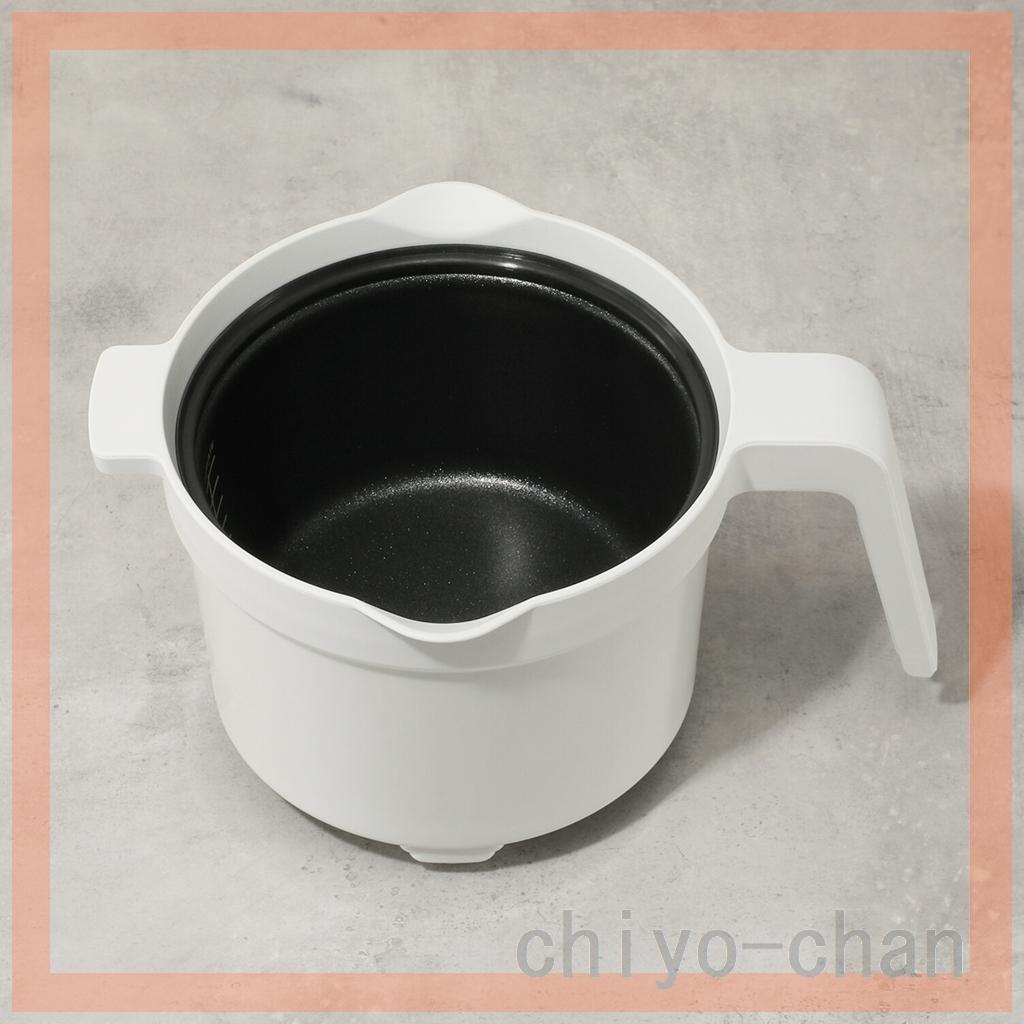 １台８役 煮る、炊く、冷蔵保存まで レンジメート　マグポット　ホワイト