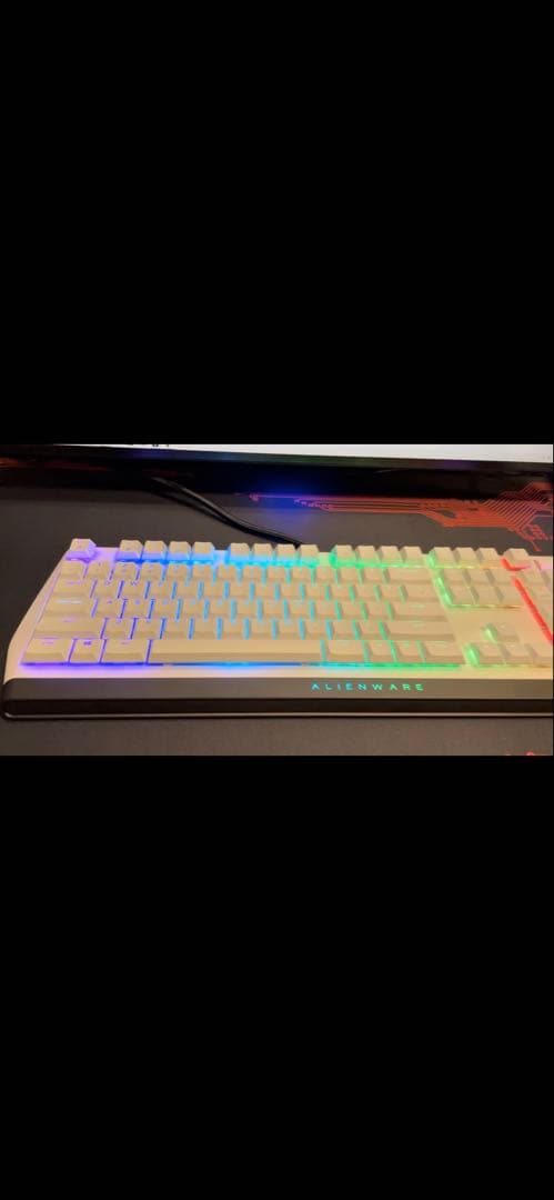 ALIENWARE AW510K 赤軸　英語配列　RGB　メカニカル　キーボード