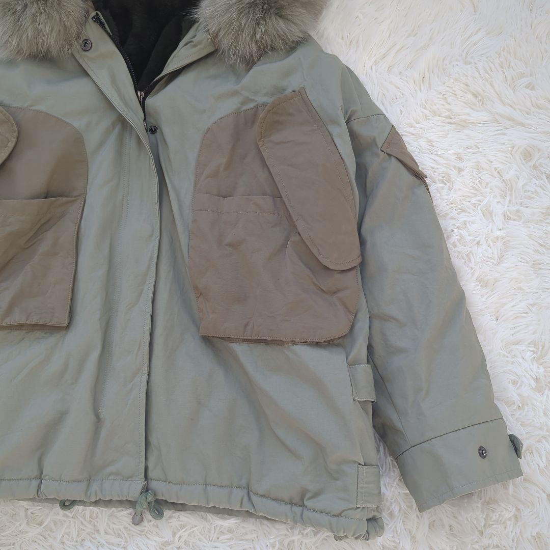 PaulineBleu　ポリーヌブロー ラクーンファーモッズパーカー　ジャケット