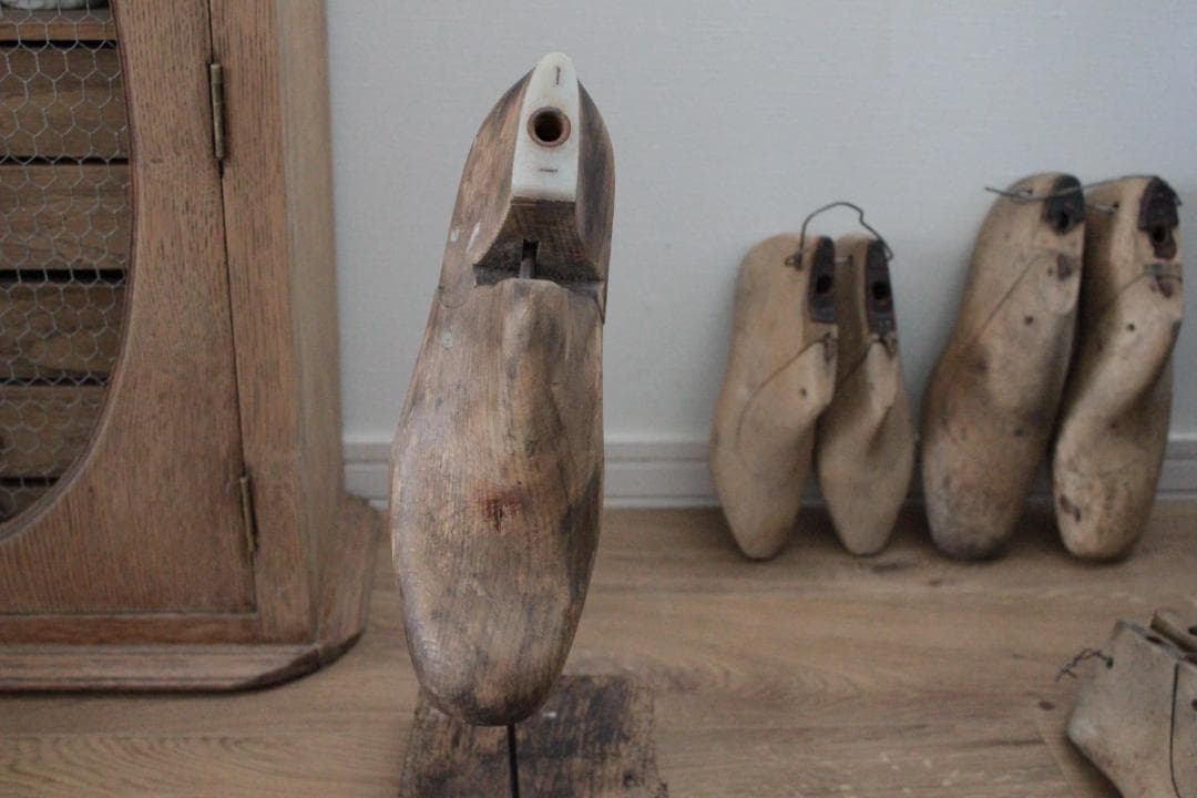 フランスアンティーク木製シューモールドオブジェ/43