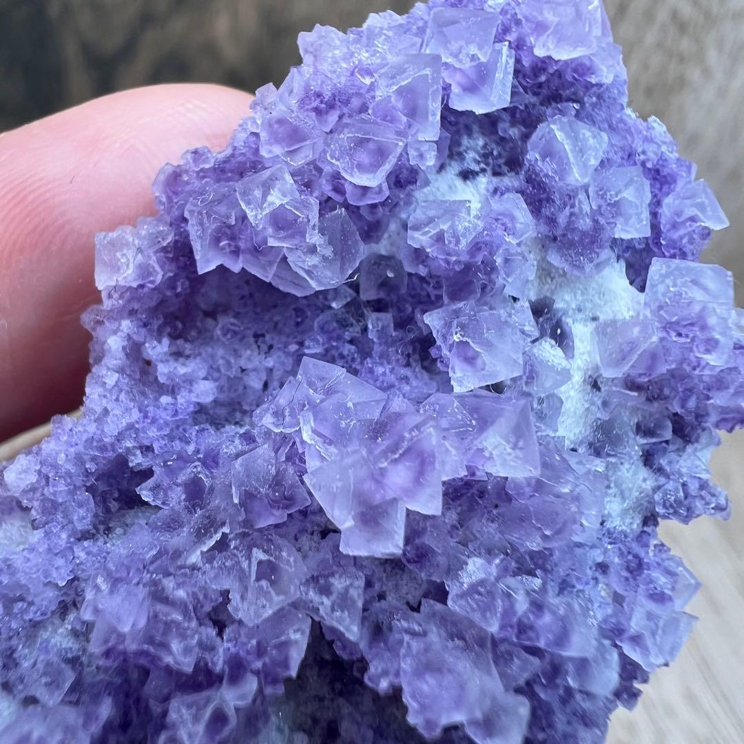 八面体 フローライト T2 鉱物 標本 原石