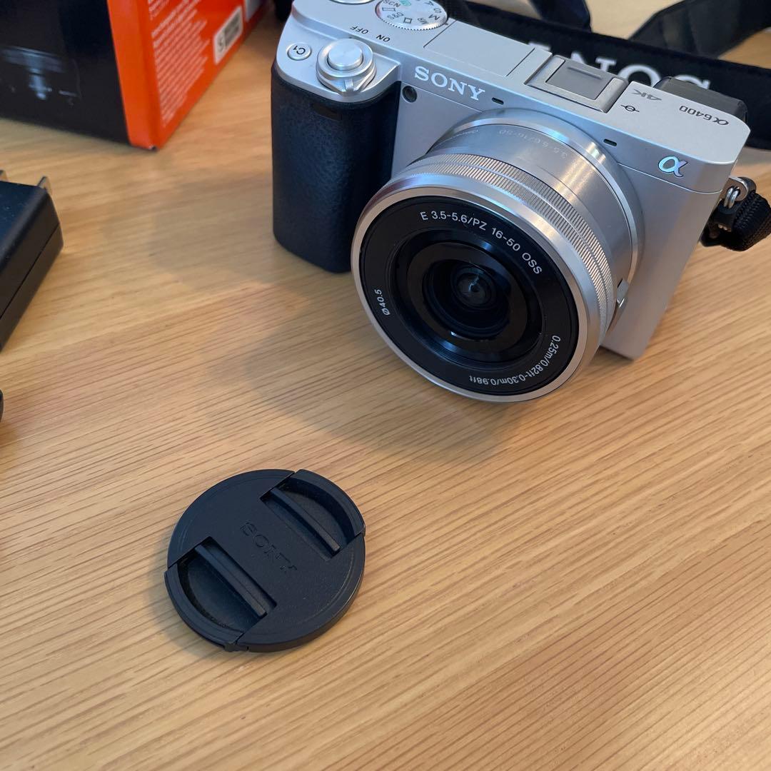 ソニー α6400 ミラーレス一眼カメラ シルバー ILCE-6400K