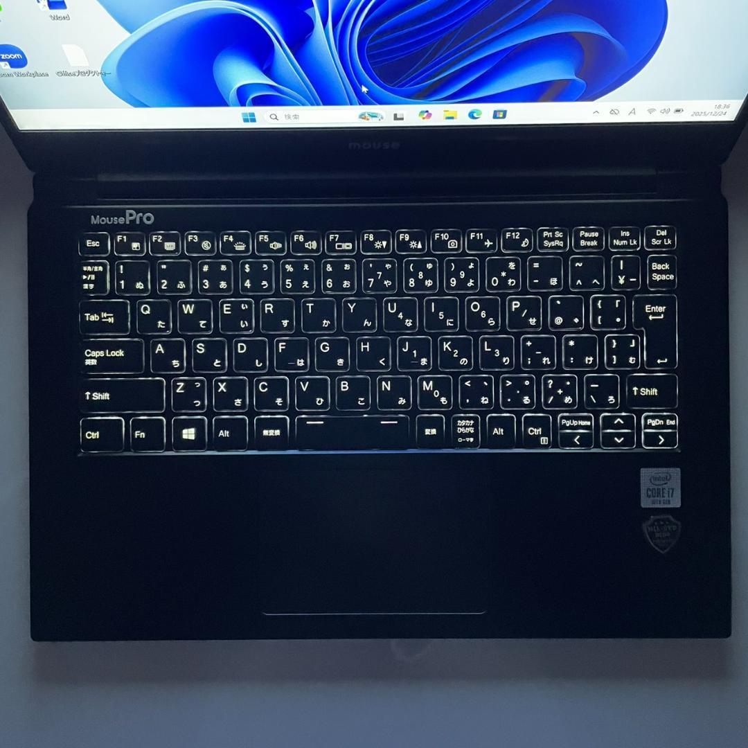 第10世代Corei7 メモリ16GB 14.0インチ Mouse SS2