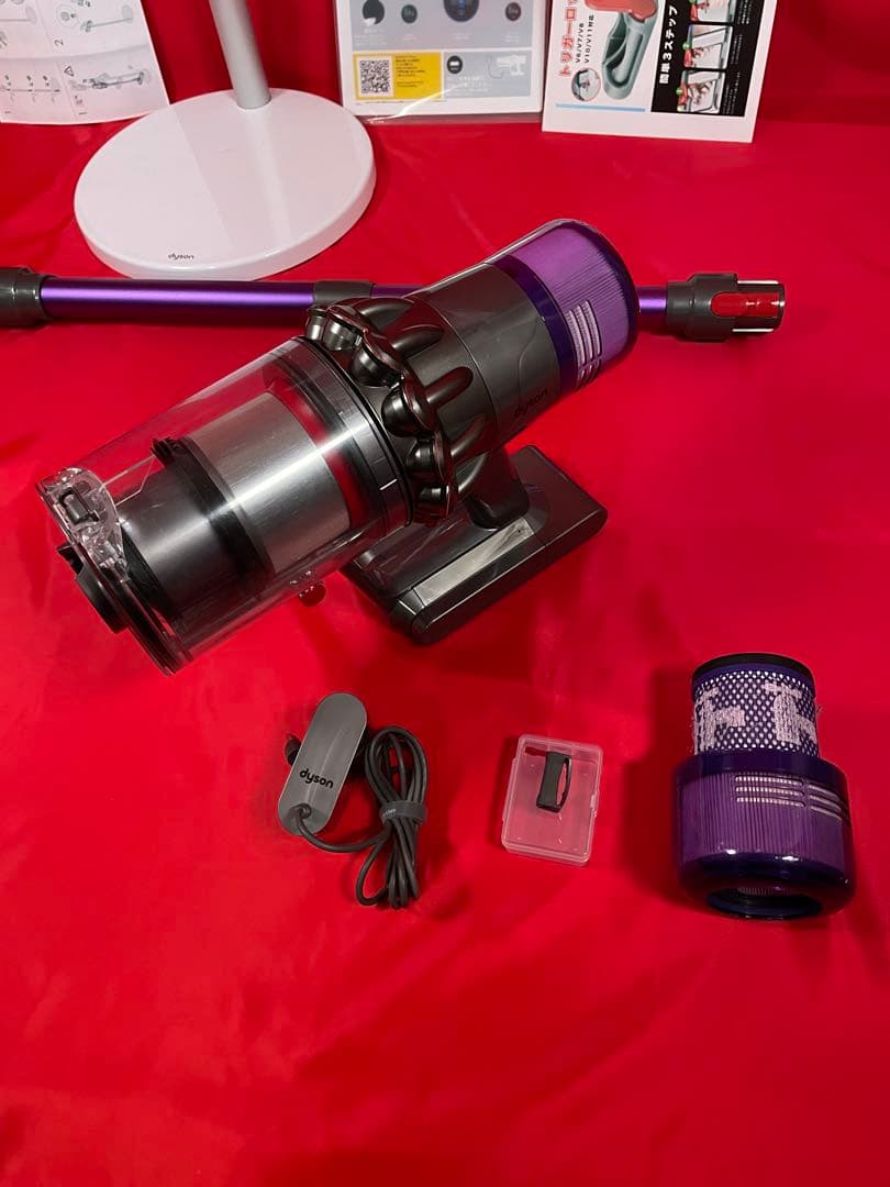 ダイソン④SV14V11 純正スタンド新品伸縮パイプ２ヘッドから選択補強トリガー