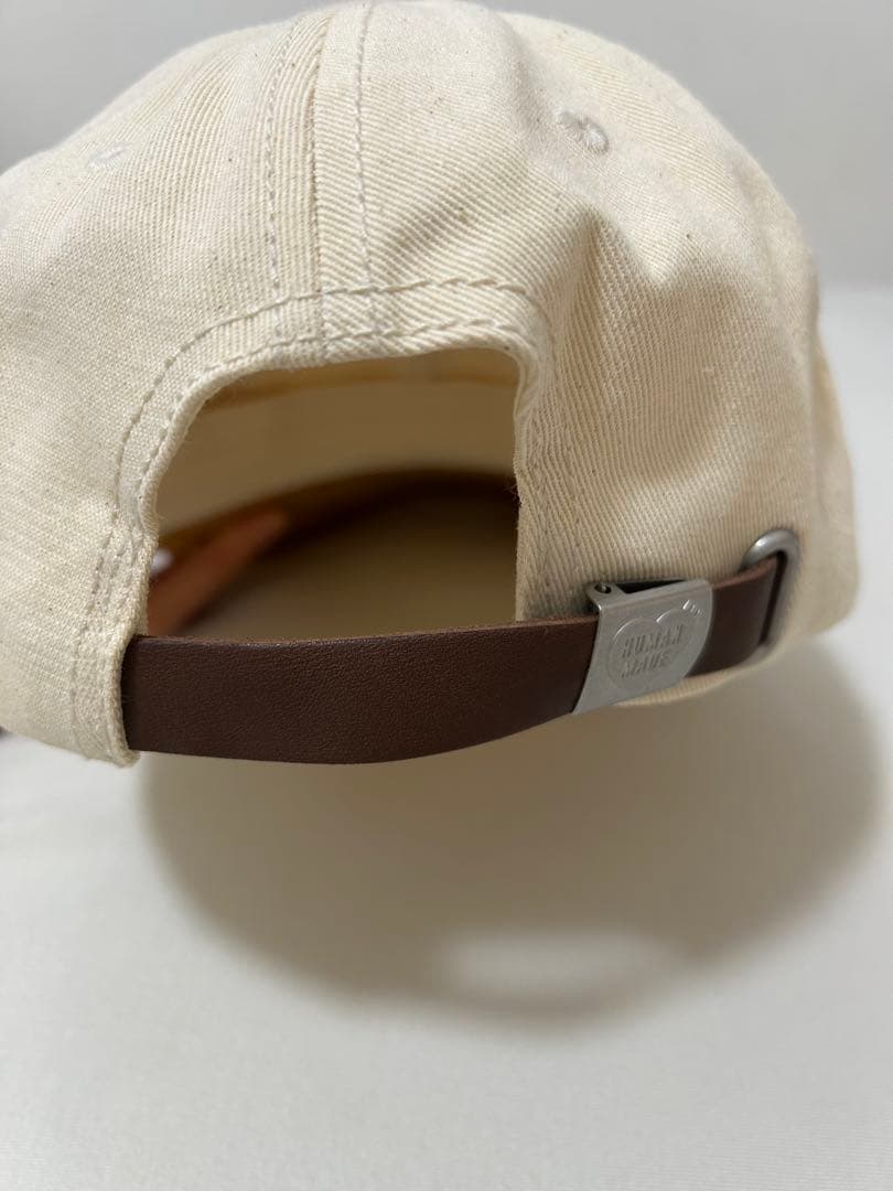 HUMAN MADE ベースボールキャップ アイボリー/ブラウン