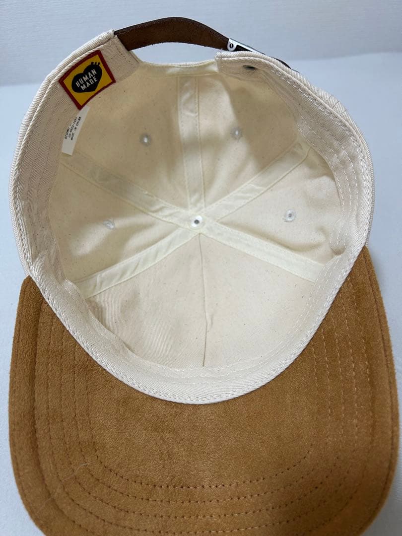HUMAN MADE ベースボールキャップ アイボリー/ブラウン