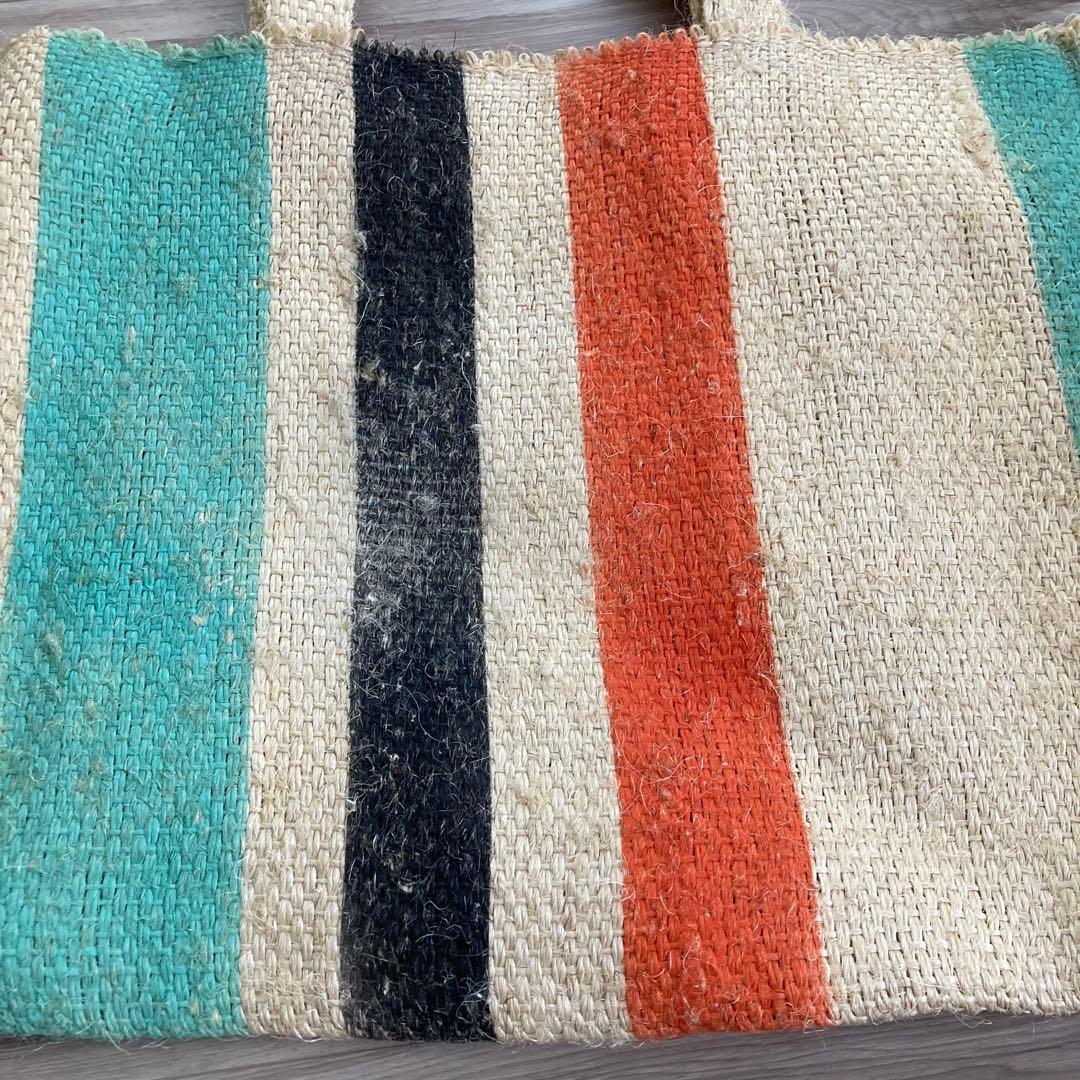 美品　MARNI✨フラワーカフェ カナパ トート　麻