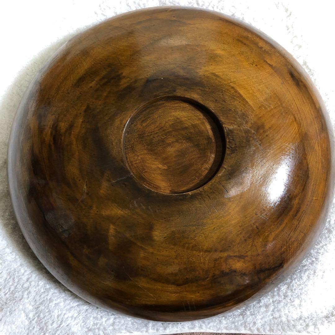 そばこね鉢　蕎麦　くり抜き　無垢　業務用