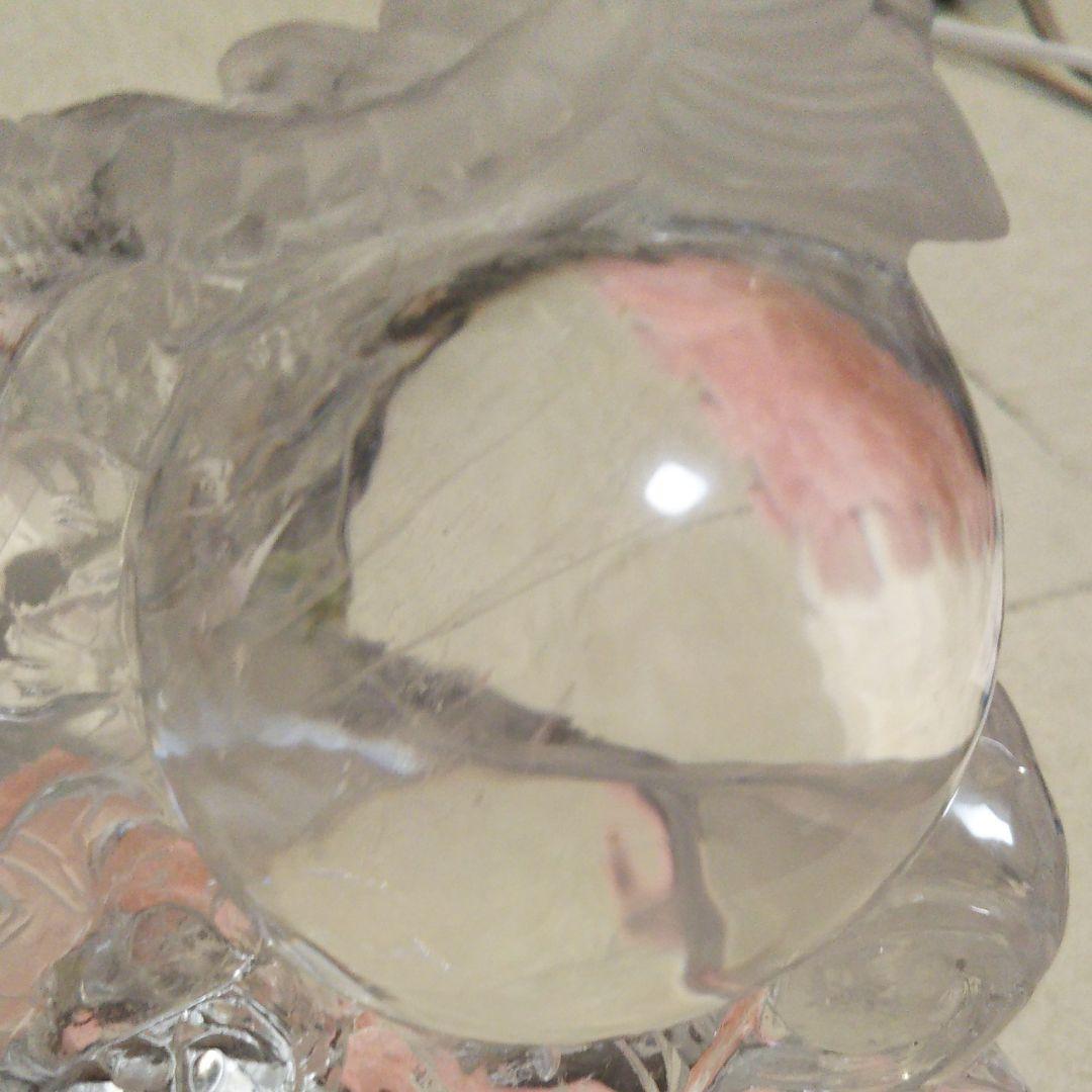 水晶 彫刻 昇り龍 ブラジル産