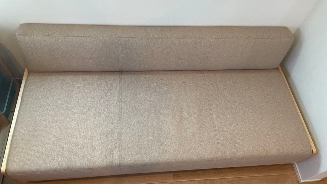 3人掛けソファベッド リクライニング モダンデコ　幅186cm