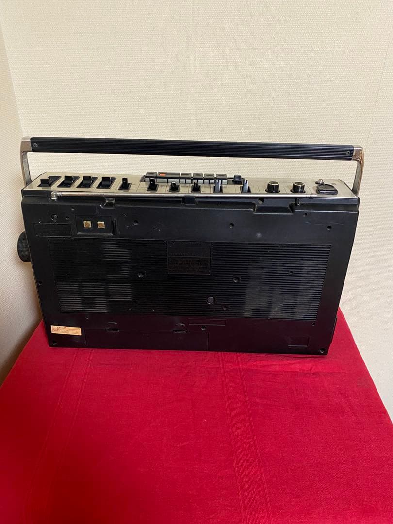 ナショナルラジカセRS-4350 希少カセット動作する　MAC ST-7