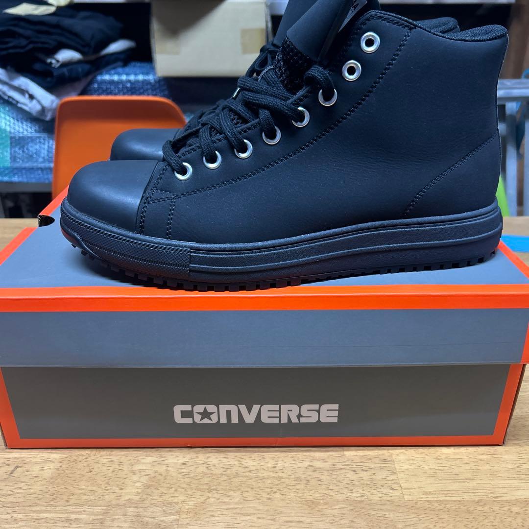 CONVERSE CPD ブラックハイカット安全靴27cm