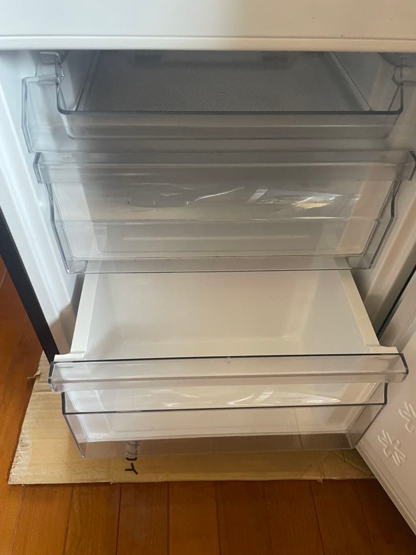 Haier製ノンフロン冷凍冷蔵庫JR-XP2NF148F 2023製説明文必見